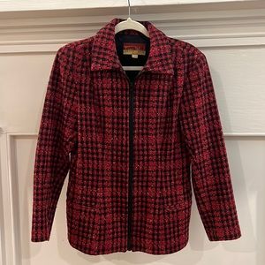 TOMMY WARD Plaid Blazer.  Size 8